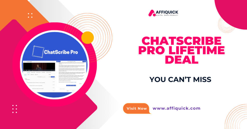ChatScribe Pro Lifetime Deal