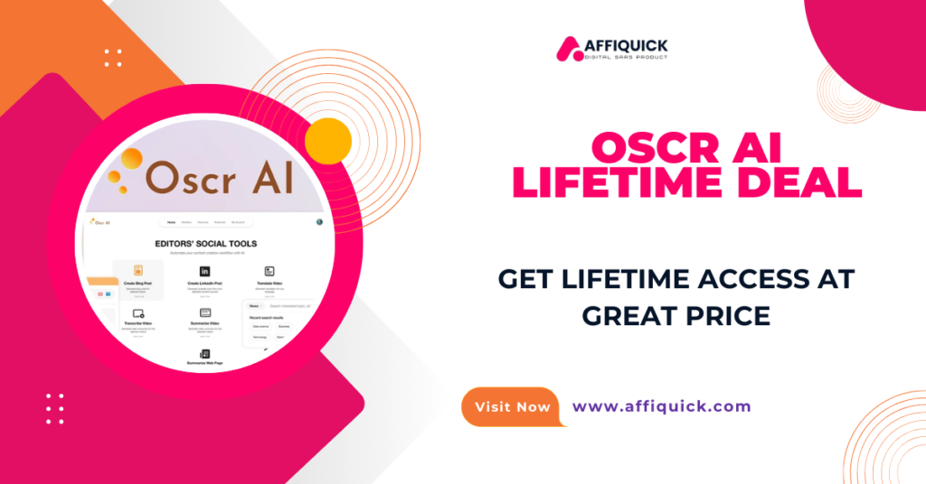 Oscr AI Lifetime Deal