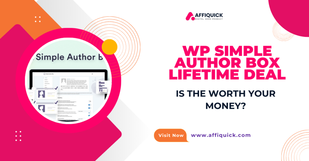 WP Simple Author Box Lifetime Deal
